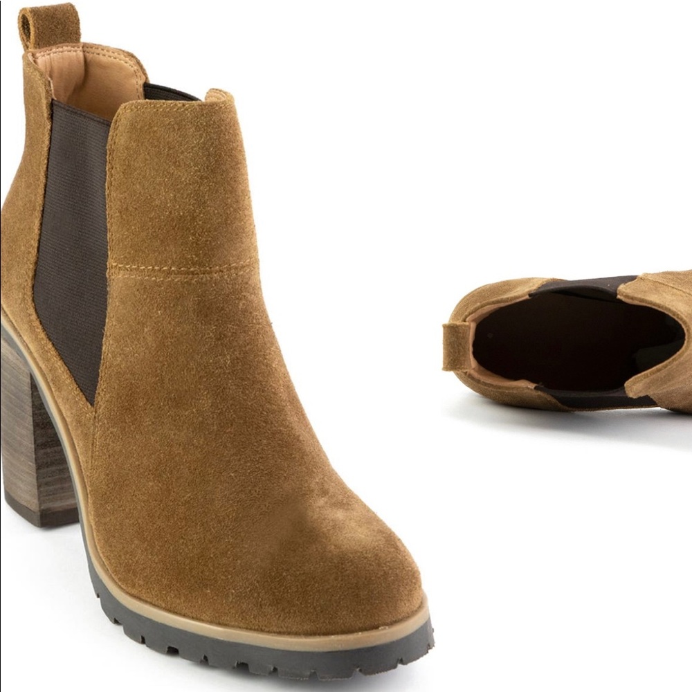 Suede Platform Boot